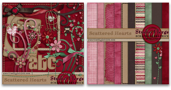 Scattered Hearts: PAPER & ELEMENTS